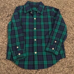 Janie & Jack Plaid Shirt